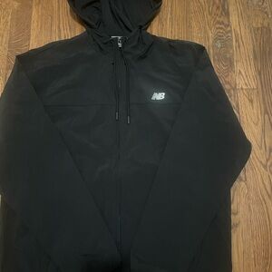 New Balance Men's Black Woven Jacket